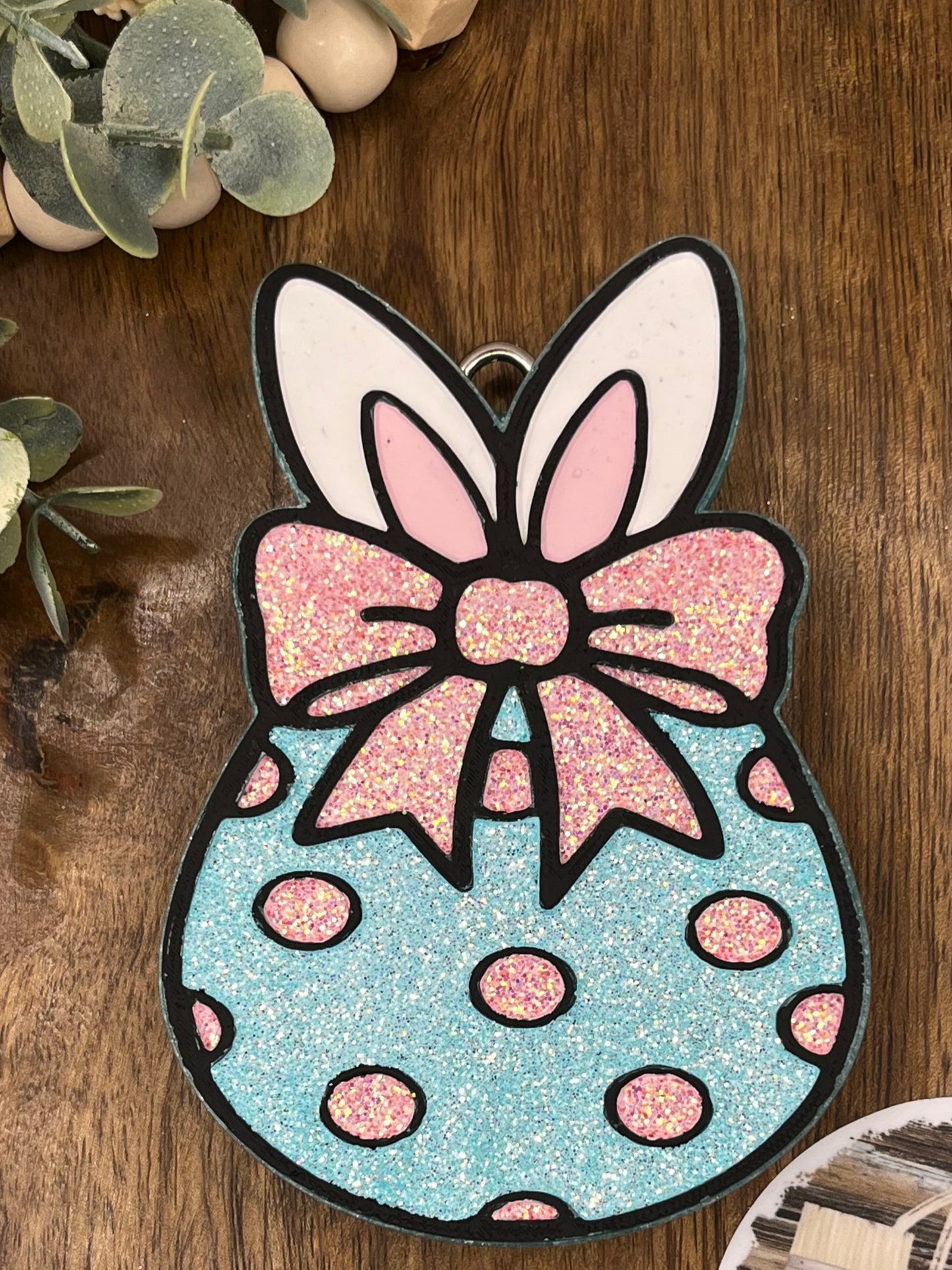 BUNNY EGG WITH BOW