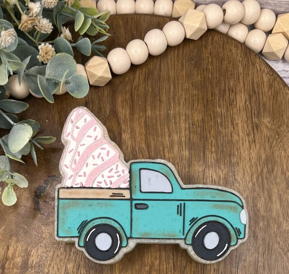 Truck w/Cake