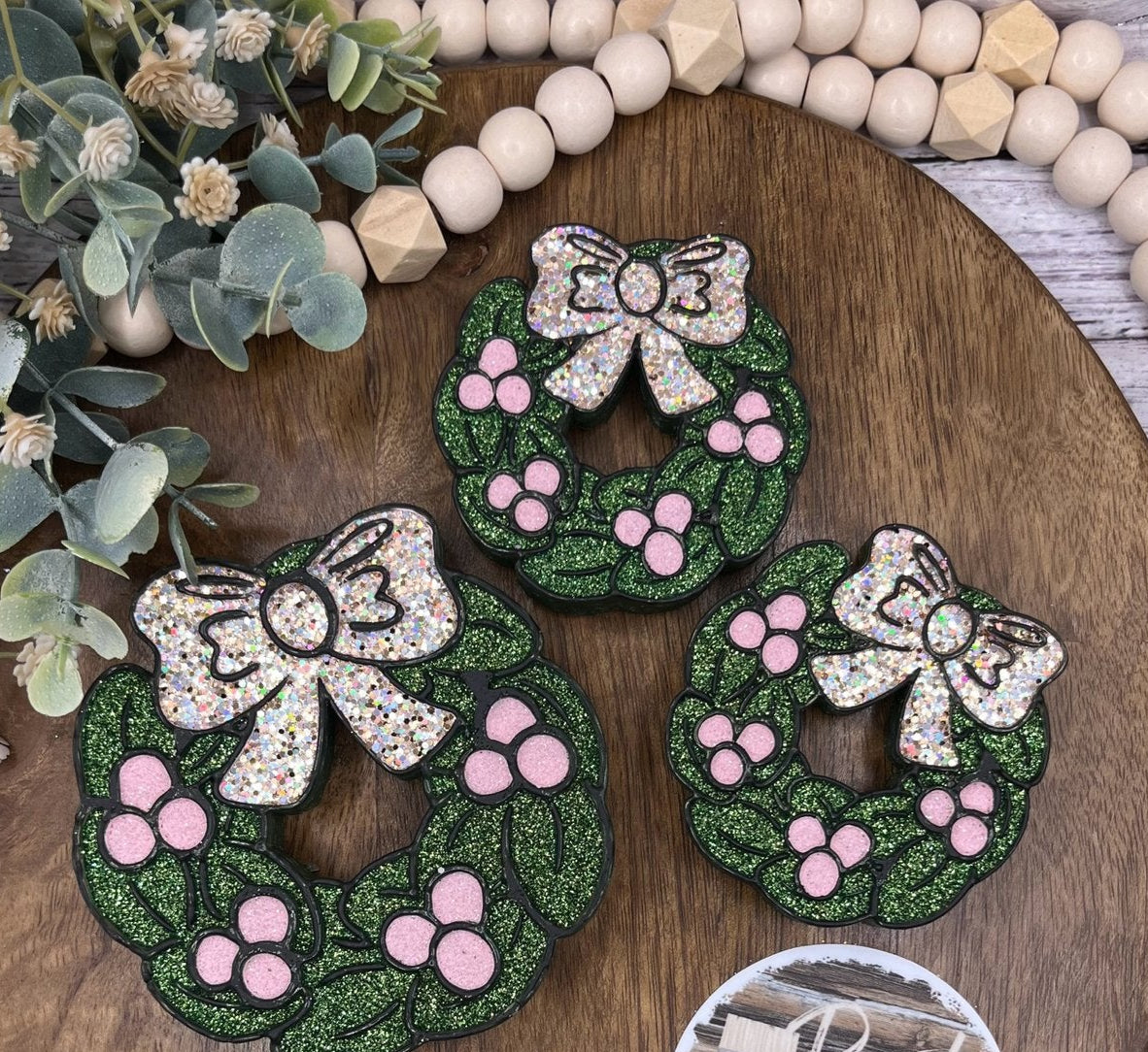 Wreath Set (Freshie + Vent Clips)