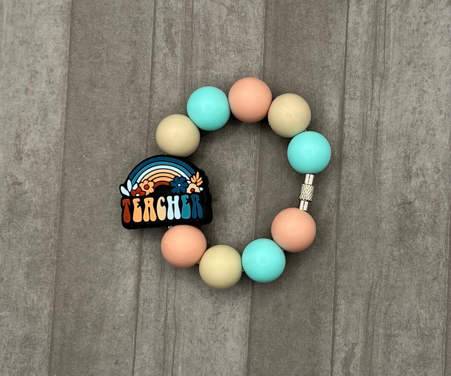 Boho Teacher Tumbler Charm