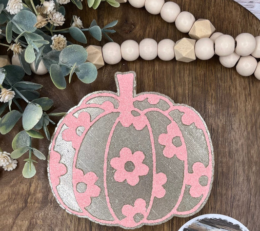 FLORAL PUMPKIN