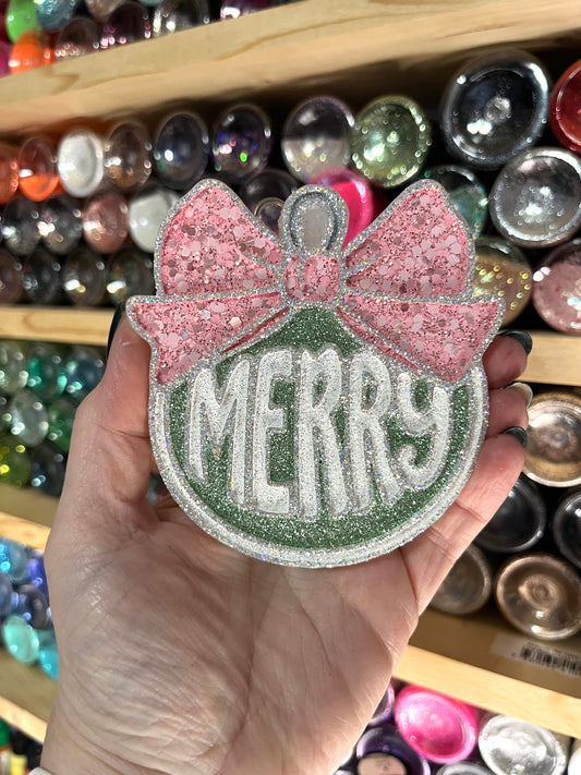 MERRY ORNAMENT