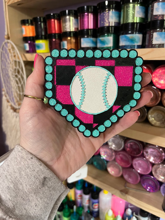 CHECKERED BASEBALL